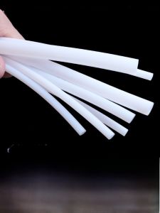 Màu Trắng Sữa Ống Teflon Ống Khí PTFE Ống Teflon Chịu Nhiệt Độ Cao Ống Chống Ăn Mòn PTFE