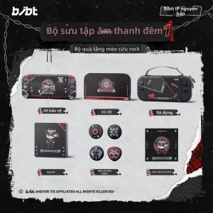 BIJIBITE | Túi Đựng Hộp Đổi Trang Phong Cách Rock & Denim