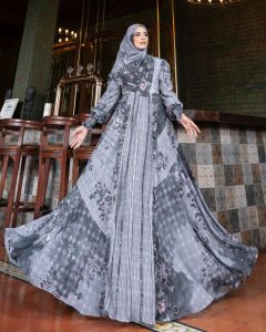 Gamis ZANAWA SERIES by Alya Syari Gamis set Terbaru Gamis Ready