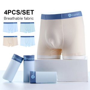 4 cái trẻ em cậu bé đồ lót màu Trơn Vải Modal mềm thoáng khí liền mạch Quần soóc Boxer cho thanh niên sinh viên chàng trai kháng khuẩn quần lót Tuổi Teen