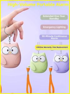 High Intensity Flash Screaming Alarm Security Device