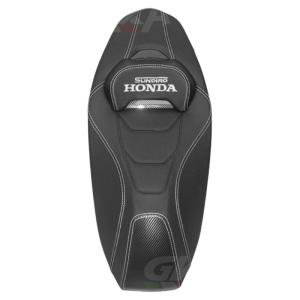 GKA | Honda NS150GX Motorcycle Upgrade Leather Seat Assembly Windshield Height Adjustment Rearview Mirror Relocation Guard Bar