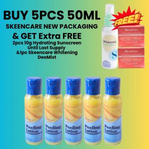 Skeencare Peeling Lotion Extra Strength - Buy Bundle of 5pcs Get Free 1 Deo Mist Spray10g Hydrating Sunscreen