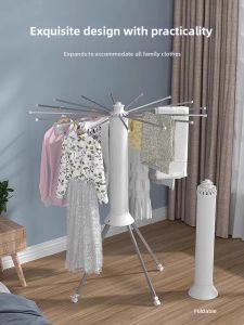 HAOMEIJIA | No Assembly Foldable Octopus Drying Rack