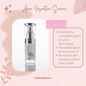 Serum / Serum Jerawat / Acne Insentive Serum Colista Skin Care BPOM