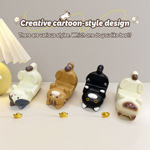 Cute Cartoon Cat Phone Stand Resin Desk Holder Japanese Style Universal Multi-Use⚡PH deliveryIn stock⚡