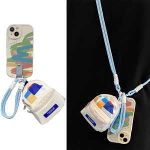 Creative Personalized Watercolor Painted Silicone Phone Case for Apple iPhone 15 14 plus 13 Mini 12 pro 11 XS Max XR Anti-Fall