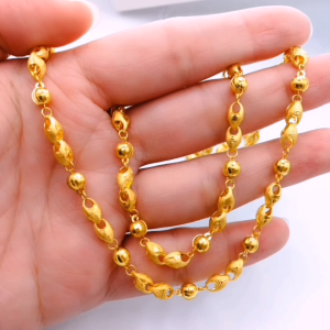 Yon Hing Rantai Leher Siput Biji Fashion 14.12g Emas 916