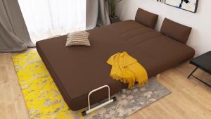 👍Sofabed(Free🚚🔨)Type E 120/150cm Sofa (Free 4 cushions)