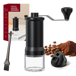 cliton | Manual Coffee Grinder External Scale 40 Gear Adjustable Ceramic Grinding Core High-Quality Professional Home Coffee Making Tool