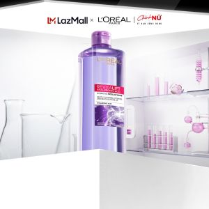 Nước tẩy trang cho mọi loại da LOreal Paris 3-in-1 Micellar Water 400ml (HA)