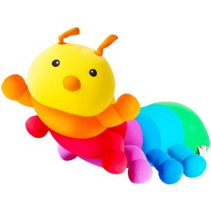 Sheepet Long Pillow Plush Toy Caterpillar Doll Children Girls Birthday Gift Soft Fabric Material Foam Particle Filled Universal Version