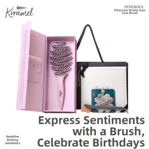 KRRAMEL | Practical Premium Bristle Comb Gift Box
