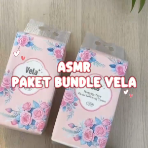 BUY 2 GET 2 Vela Tissue CAPYBARA + FLOWER 4000 Sheets 3 Ply Tisu Wajah Halus Tisu Murah Gratis Ongkir