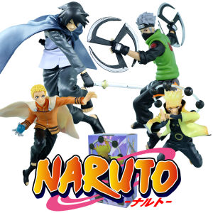 Bandai | 19CM Anime Naruto Sasuke Kakashi Uzumaki Gaara Action Figures Cartoon PVC Collectiable Model Toys Kids Boys Birthday Gifts 2026