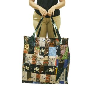COD!!! Tas Laundry Jumbo Batik Resleting tahan lama