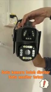 Dual Lens 8MP WIFI Camera CCTV Wireless Outdoor Waterproof Auto Tracking Color Night Vision CCTV Surveillance Camera