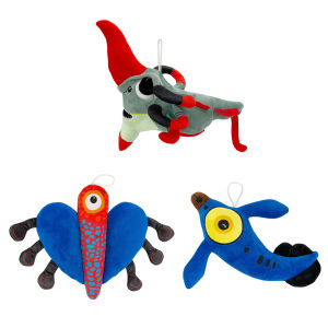 YF Subnautica Inspired Plush Toy Deep Sea Diver Doll Soft PP Cotton Stuffed Animal Gift for Kids FY