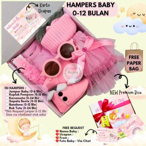 RENNESHOP - (TUTU & BOOTS) - HAMPERS BABY GIRL