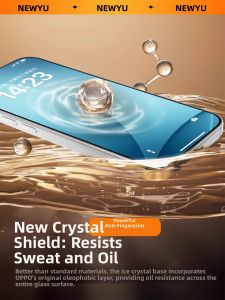 Newyu | Premium AR Shield Tempered Glass Screen Protector Anti-Spy Dustproof Blue Light Filter