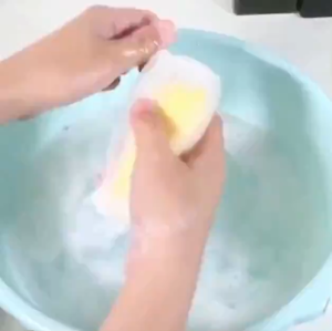 【MY Girl】1Pcs Soap Mesh Foaming Net Bubble Mesh Bag Skin Clean Tool Body Shower Cleaning Mesh Bag
