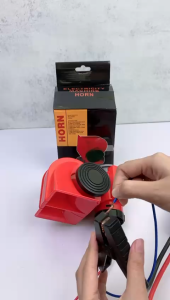 1 PCS 12V/24V Twin Tone Horn Air Horn Lorry Horn Bus Horn Trunk Horn
