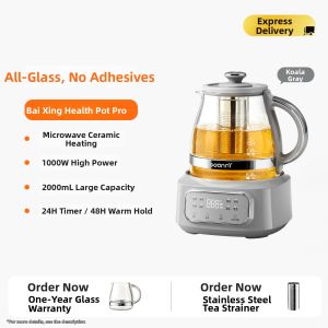 GDANNY | All-glass Electric Kettle with Stewing Function 2L