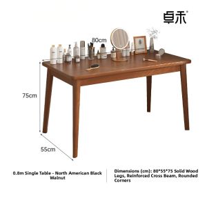 ZHUOHE | Compact Multi-Use Vanity Table Desk