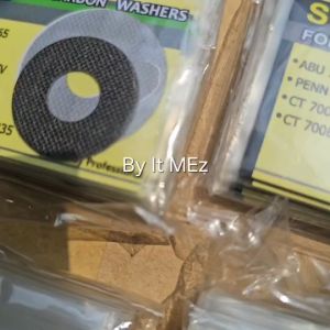 ของแท้ ราคาถูก ❗❗ ผ้าเบรค รอกตกปลา TAMAYA HT-200 เนื้อผ้าคาร์บอน สามารถเทียบใส่ได้หลายรุ่น Brake pads