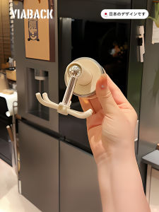 Kitchen Rotating Hook Multifunctional Spatula Spoon Easy Storage No Drilling Suction Cup Rack Viaback Brand round Plastic