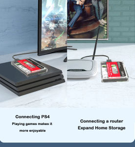 2.5 Inch USB 3.0 External HDD Case SATA 3.0 Mobile Hard Drive Enclosure Support UASP for PC Laptop - Hard Drive Box