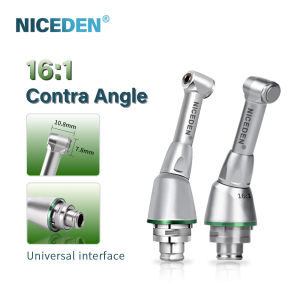 Dental 16:1 Reduction Contra Angle Handpiece Head Push Button for Wireless Endo Motor for Wireless Endo Motor Handpiece Cartridg