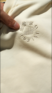 OWEN - Áo nỉ Regular Fit AN241461 màu Be chất liệu CVC Spandex