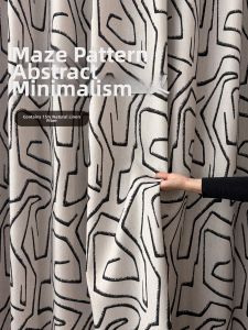 Minimal Luxurious Linen Blackout Curtains