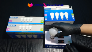 Megaman Led Multipack A-Bulb Bulat 7W/9W/12W Putih Terang isi 4 Lampu Led GARANSI RESMI 2 TAHUN