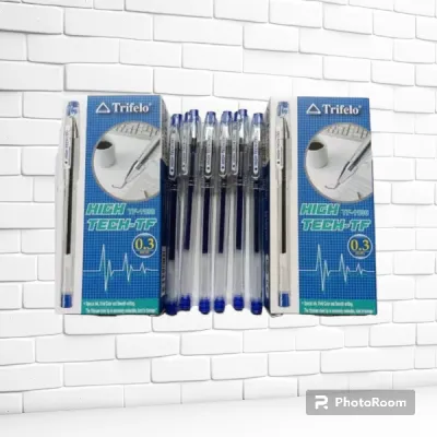 PULPEN HIGTEC 0.3 WARNA BIRU (BUAT NGALOGAT KITAB/MENULIS BUKU MATA PELAJARAN)