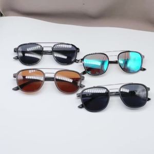 CRIXALIS Vintage Phân Cực Phi Công Kính Mát UV400 Bảo Vệ Bản Lề Kim Loại Dành Cho Nam Và Nữ Câu Cá Ngoài Trời Chơi Golf Đi Xe Đạp