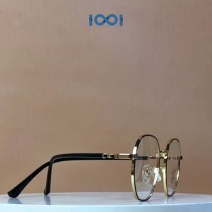IOOI Eyewear - Kacamata Bulat Bahan Metal Lensa Anti Radiasi Blueray Photocromic Pria Wanita 72673