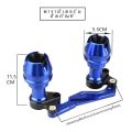 YBMPMY ป้องกันการตกหล่นแบบ CNC อุปกรณ์ตกแต่งรถจักรยานยนต์ PCX160/150/125 ADV150 อุปกรณ์เสริมสแตนเลสสแตนเลส. 