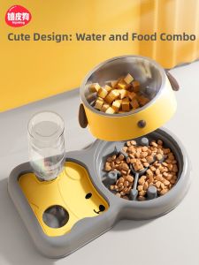 hipidog | Anti-tip Neck Protection Automatic Water Feeder Food Dish