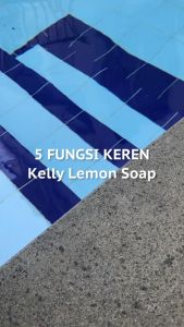 Kelly Original BPOM - Kelly Lemon Soap 75gr dan 25gr - Sabun Cuci Muka - Membersihkan Debu dan Kotoran