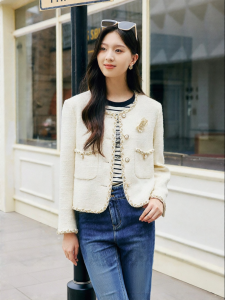 Koradior | Vintage Elegant Wool French Style Blouse