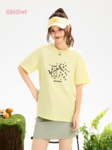 Gbiaior | Cute Cat Print Stylish T-shirt