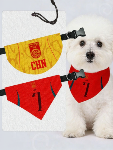 HanWei | National Soccer Fans Pets Bandana