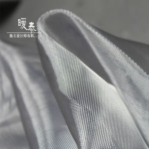 ผ้าตาข่ายไนลอนสีโลหะ ผ้าทรงแข็ง ผ้าสำหรับออกแบบเสื้อผ้า ผ้าฝ้ายเนื้อนุ่ม สไตล์ย้อนยุค ผ้าฝ้ายเนื้อนุ่ม