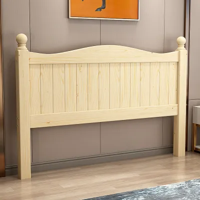 Solid Wood Bed Headboard European Style Backrest Tatami Double Bed 1.5m 1.8m Tatami Double Bed Headboard Residential Furniture