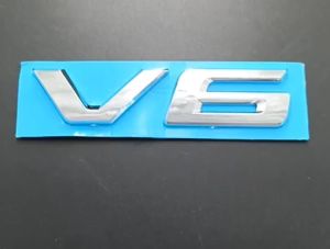 Emblem Bagasi Mobil Alphard Logo V6 Chrome CAR