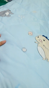 ☘️MỀN MÁT☘️Mền Cho Bé Đi Học 80x120cm Vải Lyocell Than Hoạt Tính Thoáng Mát _ Nemtot Bedding
