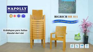 Napolly Kursi 8r3: Raja Kursi Senderan & Lengan Ergonomis