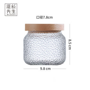 Hộp Đựng Trà Bằng Thủy Tinh Borosilicate Cao JOJOS L. PD. Hộp Đựng Trà Bằng Gỗ Lim Có Họa Tiết Gãy Nắp Bằng Gỗ Lim Dụng Cụ Nhà Bếp